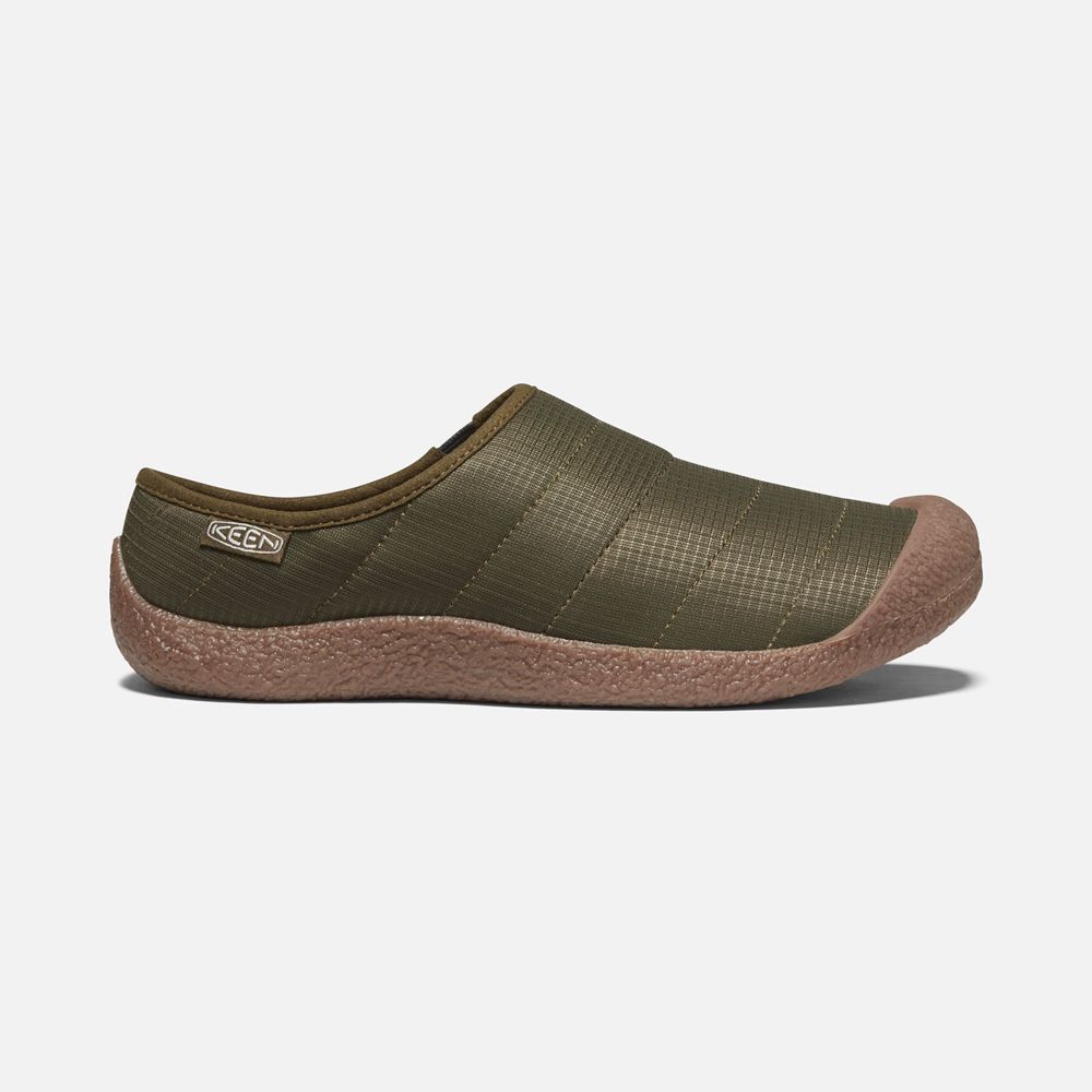 Chaussons Keen Femme Vert Olive | Howser Slide | JNXFY-6421